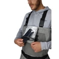 thumbnail image 6 of Frogg Toggs Hellbender PRO Bootfoot Chest Waders for Men with Felt Sole for Fishing, Gray, Size 11, 6 of 7