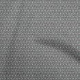 thumbnail image 1 of oneOone Mousseline de Viscose Grise Tissu Animal Matière de Robe Tissu Imprimé Tissu au Mètre 42 Pouces de Large, 1 of 5
