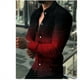 thumbnail image 3 of Camisas de moda con estampado de mariposas y flores para hombre, camisas de manga larga con solapa y estampado 3D, ropa informal vintage de calle genial, blusas ajustadas para hombre, 3 of 5