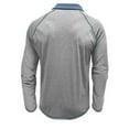 thumbnail image 4 of Stamzod Mens Shirts Fashion Vintage Solid Color Turndown Work Shirts Spring Fall Daily Casual Long Sleeve Shirts for Men Gray XL, 4 of 5