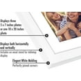 thumbnail image 4 of Americanflat 10x20 Collage Picture Frame with Three 5x7 Displays in White - Composite Wood with Shatter Resistant Glass - Horizontal and Vertical Formats for Wall, 4 of 4