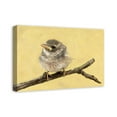thumbnail image 2 of Creative Products Little Brown Bird - Yellow 16x24 Canvas Wall Art, 2 of 5