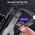 thumbnail image 4 of CAROOTU Millphone Holder Miller Universal 1200 Degrees Rotation Car Phone Holder HUD Dashboard Clip Mount, 4 of 6