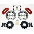 thumbnail image 5 of WILWOOD SUBURBAN & YUKON XL FRONT & REAR BIG BRAKE KIT WITH FREE BRAKE LINES & FLUID - WILWOOD TC6R 16 FRONT & REAR, RED CALIPERS, DRILLED ROTORS, 2000-2006 SUBURBAN & YUKON XL 2500 W/4.63 Rear CR, 5 of 8
