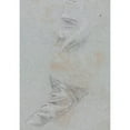 thumbnail image 2 of Francesco Lorenzi 11x14 Gold Ornate Wood Frame and Double Matted Museum Art Print Titled - Drapery Study (1760), 2 of 4