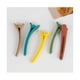 thumbnail image 3 of 10 pinzas para el pelo para peinar, pasadores de pelo de cocodrilo de pico de pato de plástico colorido con dientes de pato, diseño antideslizante con peine para el cabello, accesorios para el, 3 of 3