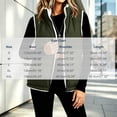 thumbnail image 2 of DISKEBUISS Women's Sherpa Lined Puffer Vest Stand Collar Full Zip Quilted Gilet with Pockets for Fall Winter, 2 of 8