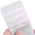 thumbnail image 3 of Hebilla extendida de tres filas y tres hebillas: negra + piel + blanca, 3 of 5