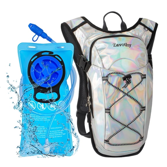 Mochila de Hidratación Zavothy Rave Ligera con Reservorio de Agua de 2L