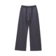 thumbnail image 5 of HH TRAF Otoño Mujer Pantalones de pierna ancha con cordón y dobladillo con abertura 2024 Pantalones casuales de cintura alta con bolsillos laterales para mujer en tres colores para mujer, 5 of 5
