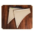 thumbnail image 3 of 18 Pipes Pan Flute ABS Resin C Tone Easy Learning Panflute Music Instrument Children Gift for Beginner with Storage Bag, 3 of 8