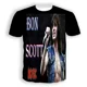 thumbnail image 3 of Camiseta de manga corta con estampado 3D del cantante de rock clásico Bon Scott para hombre y mujer, estilo hip hop, estilo Harajuku, unisex, 3 of 5