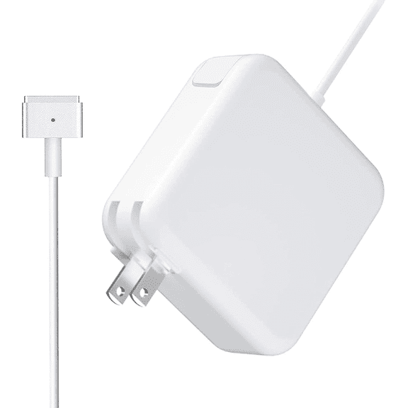 BUTOMKY60W Magnetic 2 T-Tip Power Adapter Charger Replacement Compatible with MacBook Pro MacBook Air 11 Inch 13 Inch, Portable Laptop Charging Power Supply