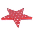 thumbnail image 2 of 4th Of July Decorations, Wooden Star Patriotic Style  For Ornaments, 2 of 8