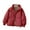 Red, variant on Womens Down Coats Lapel Neck Puffer Jacket Quilted Thicken Overcoat Zip Up Warm Raincoat Casual Outwear with Pockets Black M