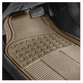 thumbnail image 3 of 1 Juego Tapetes 4 pzs Uso Rudo Auto Camioneta Universal Belug, beige, 3 of 4