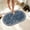 Blue, variant on PiGOGI Doormat, Non Slip Soft Plush Stain Resistant Durable Rubber Backing, for Bedroom Living Room Entryway Home office, Dirt Trapping, Low Pile