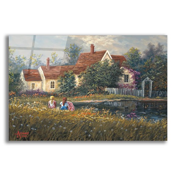 Epic Art 'Reflections' by Gary Adams, Acrylic Glass Wall Art, 16"x12"