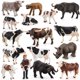 thumbnail image 1 of Poultry Cattle Figurines Animaux Farm Animals Action Figure Rhino Teaching Aids Model Ornament Childhood Education Toys DecorZQ4019 He Qiyong unisex, 1 of 1