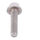 thumbnail image 2 of Tornillos con brida hexagonal M6 de acero inoxidable - Paquete de 10, 2 of 8