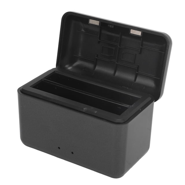 Action Camera Battery Charger, Dual Channel Battery Charging Box Safety for Action Camera Accessory