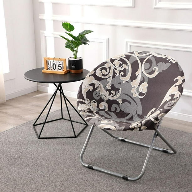 Fundas para Sillas de Platillo Redondas Elásticas para Sillas, Fundas Decorativas para Sillas de Comedor, Fundas para Sillas de Cocina Lavables para, B BLESIY funda de asiento