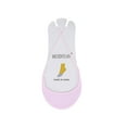 thumbnail image 2 of Tittly No Show Socks Cotton Socks Socks Women's Summer Suspenders Cotton Socks High Heel Slippers Half Toe Socks Elastic Wicks Shallow Socks Socks for Women Slouch Socks Pink One Size, 2 of 3