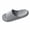 Gray, variant on Mens Diamond Wave Pattern EVA Bath Slippers Thick Sole Non Slip Odor Resistant Wear Resistant Indoor Home Summer