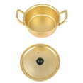 thumbnail image 2 of Olla coreana para fideos ramen, olla coreana amarilla de aluminio para fideos instantáneos (16 cm), 2 of 14