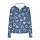 thumbnail image 3 of ICHUANYI Liquidación Moda para mujer Impreso Manga larga Media cremallera Sin capucha Cuello alto Sudadera con capucha ICHUANYI WER202308232960, 3 of 4