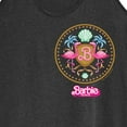 thumbnail image 3 of Barbie the Movie - Barbie Crest Full Color - Women's Racerback Tank Top, 3 of 5