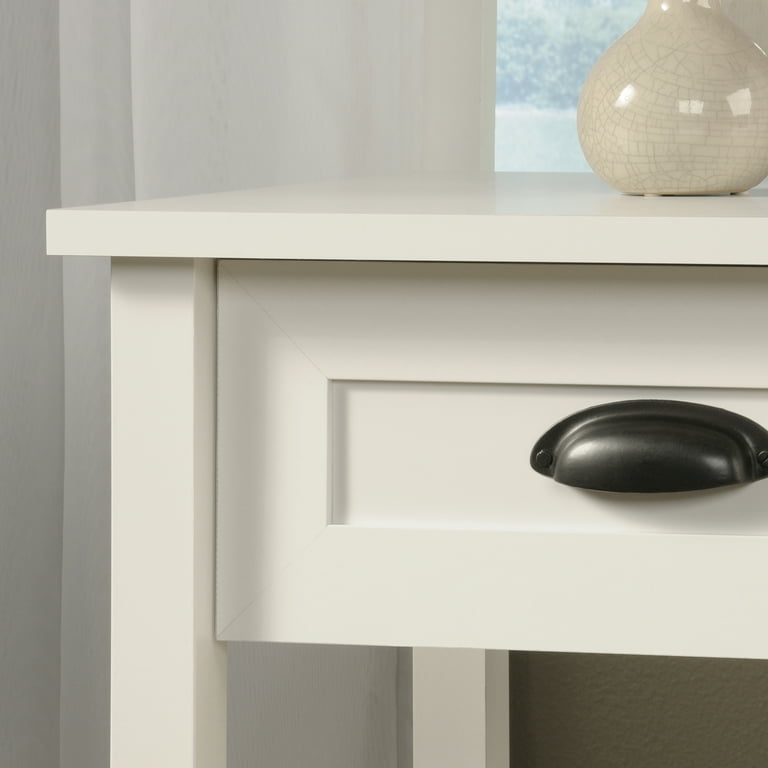 Sauder county line nightstand cheap white