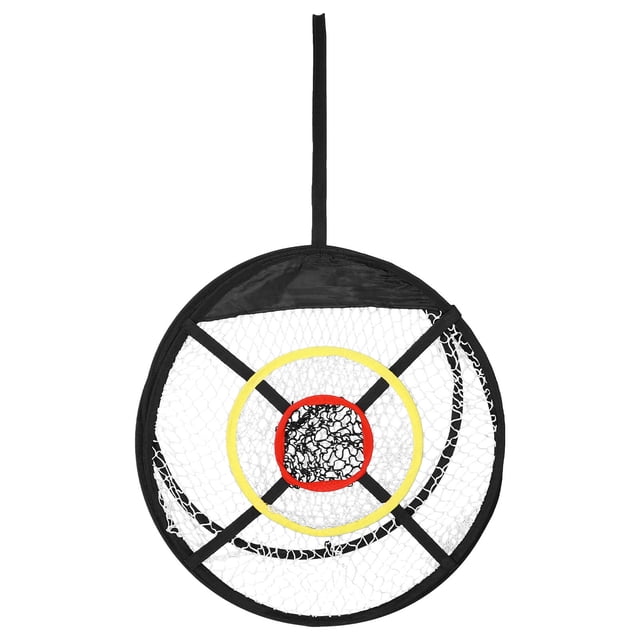 unbranded Golf Chipping Nets Black Polyester with Ball Capture System for Outdoor Training Golf Players 1Pcs