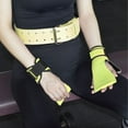 thumbnail image 4 of Workout Gloves with Wrist Wrap Support, Full Palm , Extra Tight Grip, Adjustable - Ideal for Weight Lifting Gym Training Pull Ups, 4 of 8