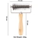 thumbnail image 2 of Stainless Steel Pizza Roller Cake Roller Pizza and Pastry Doughs, 2 of 4