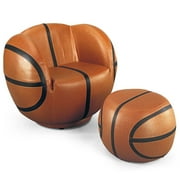 Ultimate Kid's Basketball Sports Chair with Ottoman