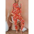 thumbnail image 2 of Ekouaer Women's Pajama Set Long-Sleeved Pajama Set Loungewear Pullover Pajamas Sweatshirt and Pocketed Pants, 2 of 5