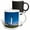 Multicolor, variant on 3drose, Denmark, Jutland, Hirtshals, Hirtshals Fyr Lighthouse, Morning, 11oz Two-tone Green Mug