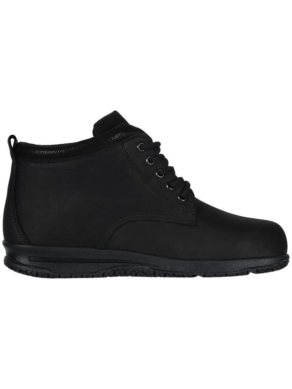 Women's SAS Gretchen Ankle Bootie Black/Moondust Water Resistant Leather 6.5 N
