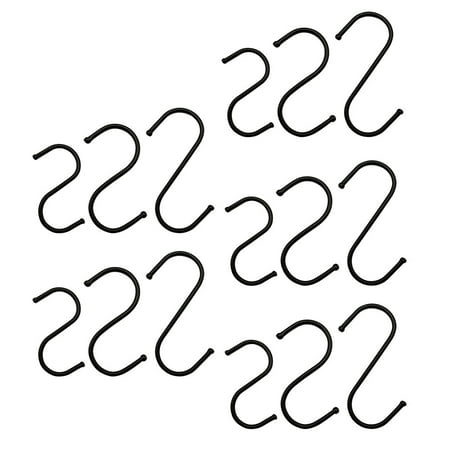 

20 Pcs Wardrobe Coat S Hooks Coat Hangers Iron Heavy Duty Hanging Hooks