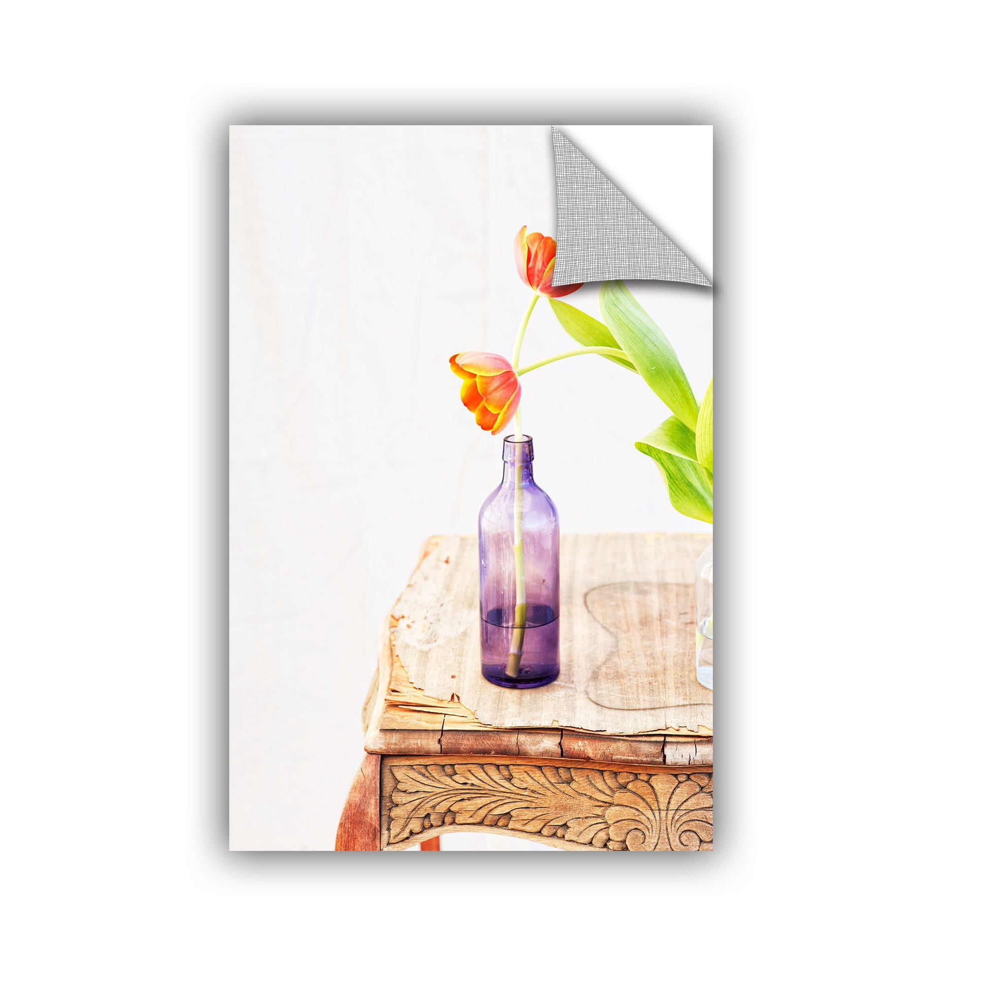 ArtAppealz Elena Ray "Tulips" Removable Wall Art
