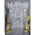 thumbnail image 5 of Def Leppard Men's Crewneck Sweatshirt with Long Sleeves, Sizes S-3XL, 5 of 5