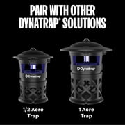 Dynatrap Outdoor Bug Trap 1/4 Acre UV LED Light Mosquito, Fly, Gnat, Moth, Wasp Trap, Chemical-Free Bug Zapper Alternative, Rechargeable and Portable Flying Insect Catcher with Cordless Capability