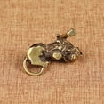 thumbnail image 4 of Brass Lion Animal Statue Small Sculpture Home Decor GiftsTabletop Figurine, 4 of 4