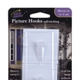 thumbnail image 5 of Magic Mounts 3703 Picture Hooks 2 Count Self Stick Heavy Duty 2 x 2 Inch Made in USA White, 12-Pack, 5 of 5