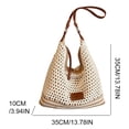 thumbnail image 2 of Bolso Hombro Punto Estético Ganchillo para Mujer Verano, 2 of 9