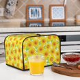thumbnail image 6 of Fotbe Sunflowers2 for Four Slice Toaster Cover, Fingerprint Protector, Super Soft Appliance Cover And Dust Cover,Bread Dust Cover & Fingerprint Protection, 6 of 7