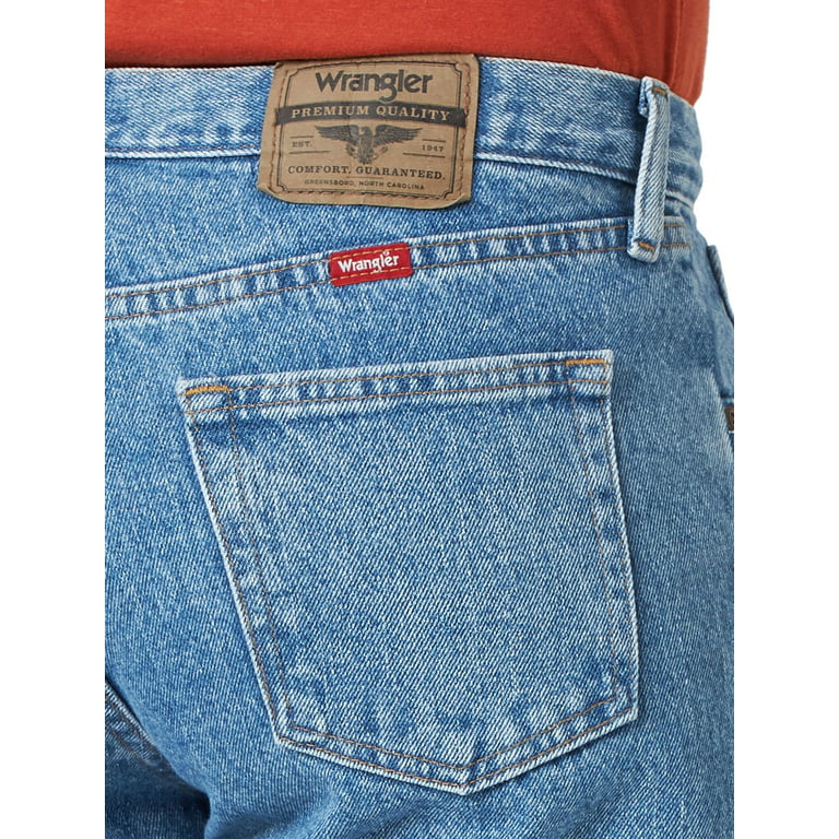 Men's Wrangler Carpenter Jeans Stone Bleach, Size: 33