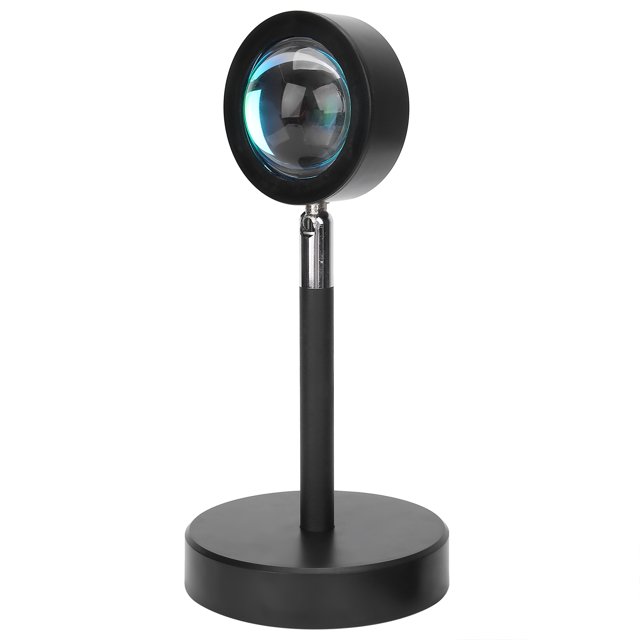 Luz de proyector LED USB, lámpara de proyección, luz de proyector LED con rotación USB, lámpara de proyección de transmisión en vivo, parte superior de la línea