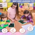 thumbnail image 7 of LCD Writing Tablet Doodle Board, Colorful Drawing Pad for Kids, Mess Free Coloring for Toddlers, Educational Birthday Toys Gifts for 3-9 Year Old Girls Boys, 7 of 7